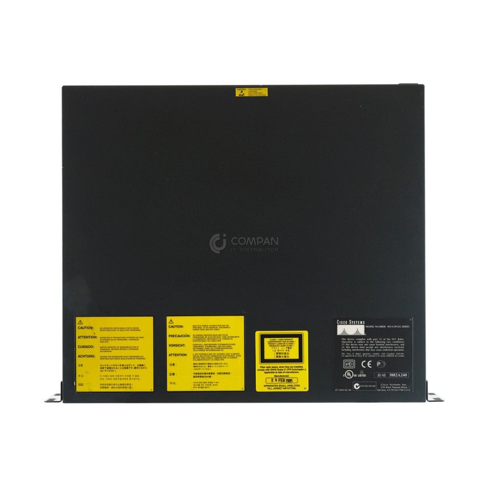 WS-C4912G CISCO CATALYST 4912G 12-PORT 1000BASE-X GBIC SWITCH